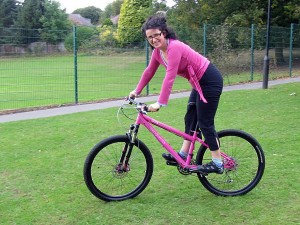 Pink Mountain Bike